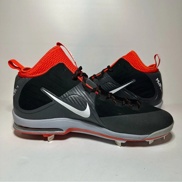 Nike Men's Air Max MVP Elite Mid Metal Baseball Cleats 684687-018 Sz 13.5 1 Box1 - Picture 4 of 9